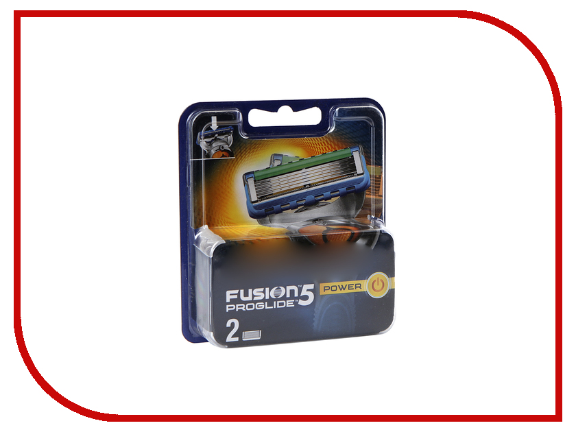 

Аксессуар Сменные кассеты Gillette Fusion Proglide Power 2 шт 81521959, 81521959