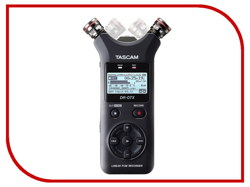 

Диктофон Tascam DR-07X, DR-07X