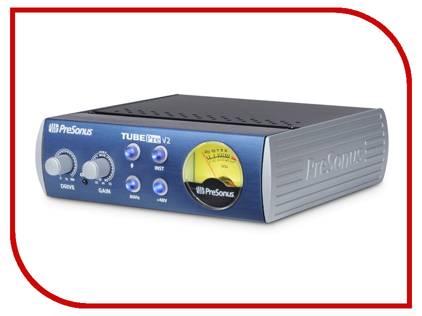 

Аудиоинтерфейс PreSonus TubePre V2 микрофонный предусилитель, TubePre V2