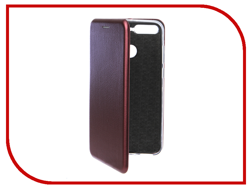 

Аксессуар Чехол Innovation для Huawei 7А Pro / Y6 Prime Book Silicone Magnetic Bordo 14714, 14714