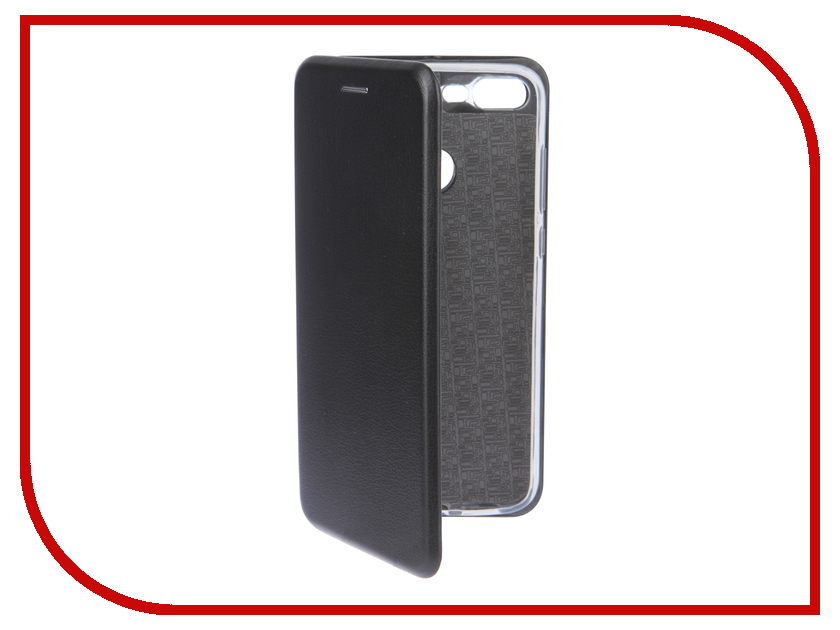 

Аксессуар Чехол для Huawei Honor 9 Lite Innovation Book Silicone Magnetic Black 14679, 14679