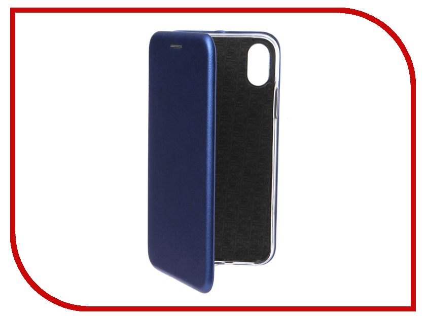 

Аксессуар Чехол для APPLE iPhone X / XS Innovation Book Silicone Magnetic Blue 14705, 14705