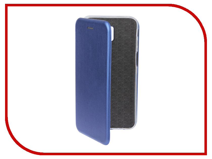 

Аксессуар Чехол Innovation для Samsung Galaxy J6 Plus 2018 Book Silicone Magnetic Blue 14449, 14449