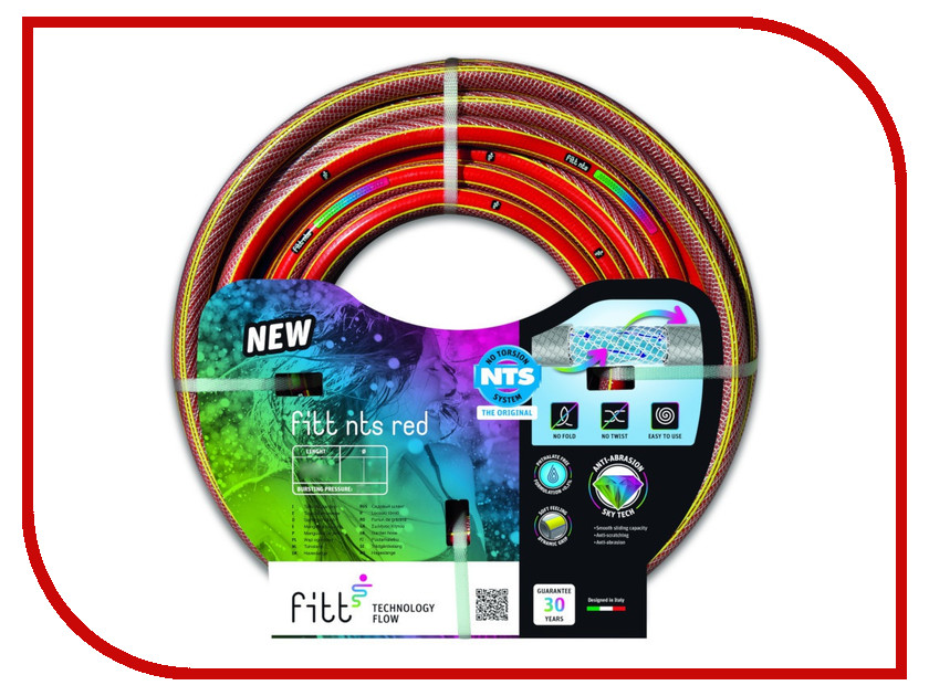 

Шланг Fitt NTS Red 1/2 25m, NTS Red