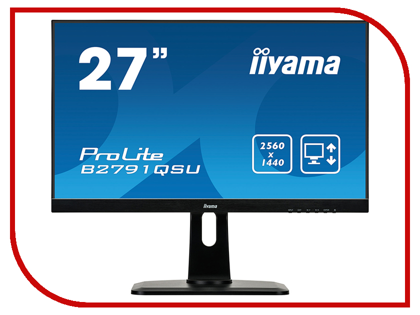 фото Монитор Iiyama ProLite B2791QSU-B1 Black