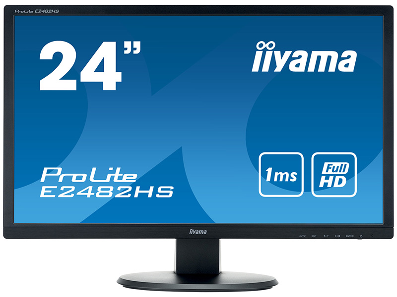 

Монитор Iiyama ProLite E2482HS-B1 Black, E2482HS-B1