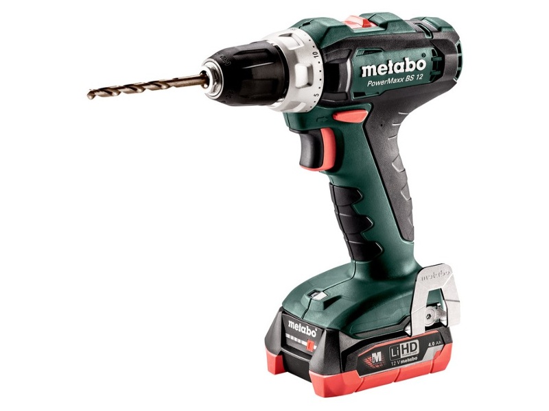 фото Электроинструмент Metabo PowerMaxx BS 12 2х4.0Ah Li-Ion 601036800