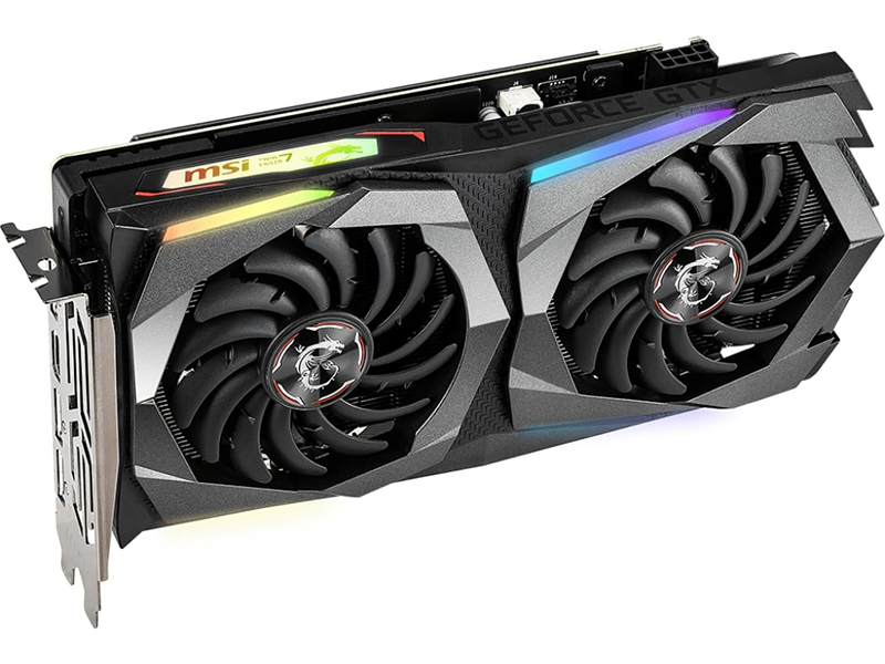фото Видеокарта msi geforce gtx 1660 ti 1500mhz pci-e 3.0 6144mb 12000mhz 192 bit 3xdp hdmi gtx 1660 ti gaming x 6g выгодный набор + серт. 200р!!!