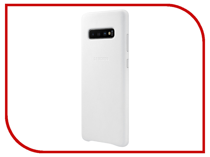 

Аксессуар Чехол для Samsung Galaxy S10 Plus Leather Cover White EF-VG975LWEGRU, EF-VG975LWEGRU
