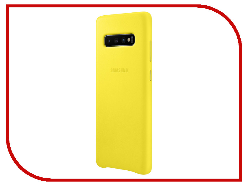 

Аксессуар Чехол для Samsung Galaxy S10 Plus Leather Cover Yellow EF-VG975LYEGRU, EF-VG975LYEGRU