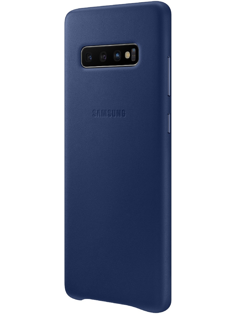 

Аксессуар Чехол для Samsung Galaxy S10 Plus Leather Cover Dark Blue EF-VG975LNEGRU, EF-VG975LNEGRU