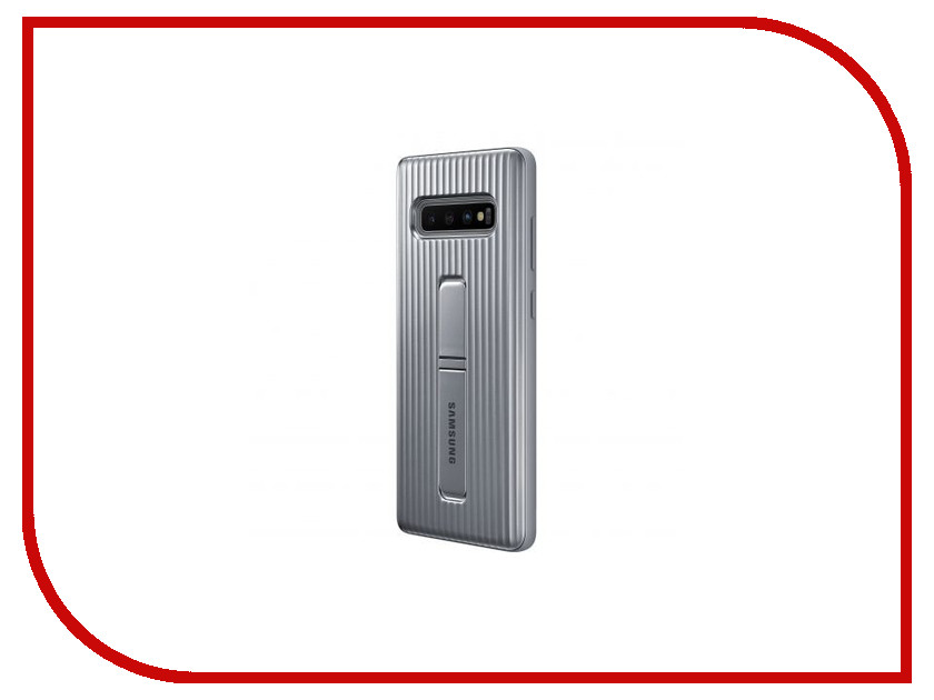 

Аксессуар Чехол для Samsung Galaxy S10 Plus Protective Standing Cover Silver EF-RG975CSEGRU, EF-RG975CSEGRU