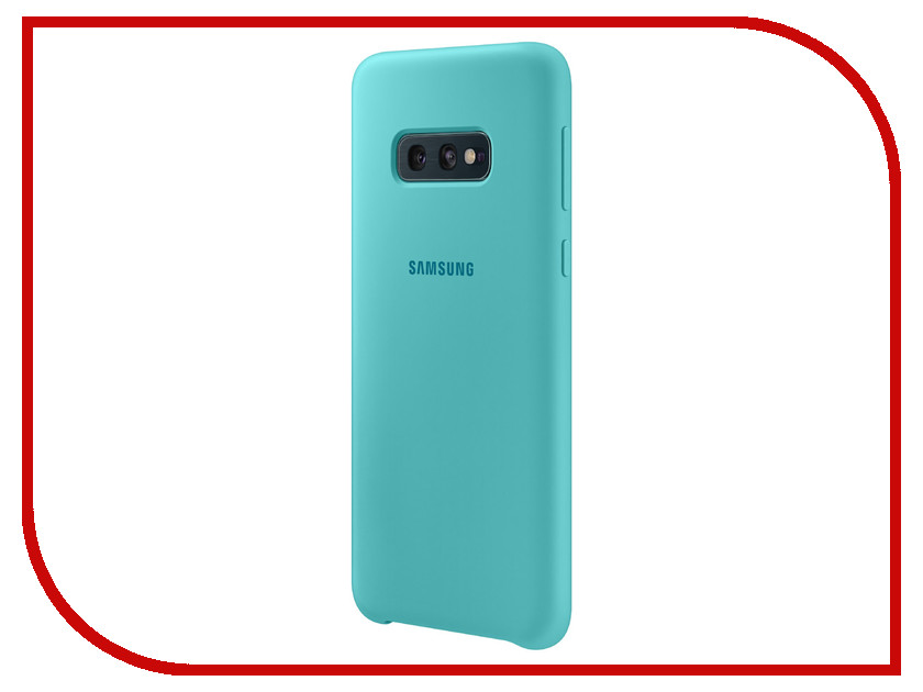 фото Аксессуар Чехол для Samsung Galaxy S10E Silicone Cover Green EF-PG970TGEGRU