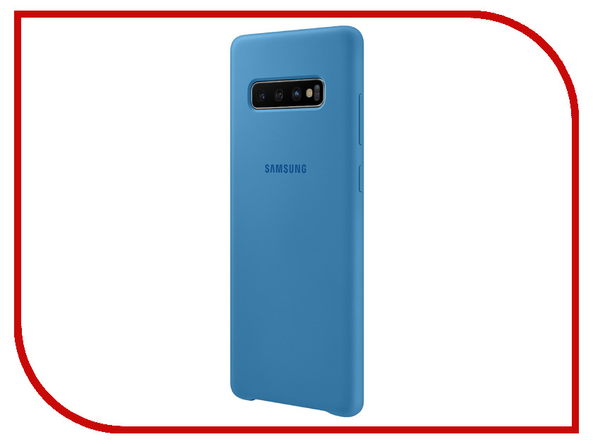 

Аксессуар Чехол для Samsung Galaxy S10 Plus Silicone Cover Blue EF-PG975TLEGRU, EF-PG975TLEGRU