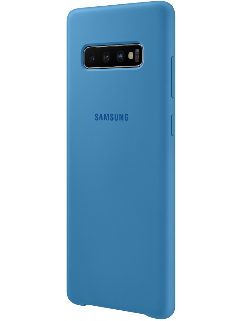 

Аксессуар Чехол для Samsung Galaxy S10 Plus Silicone Cover Blue EF-PG975TLEGRU, EF-PG975TLEGRU