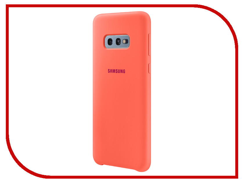 фото Аксессуар Чехол для Samsung Galaxy S10E Silicone Cover Pink EF-PG970THEGRU