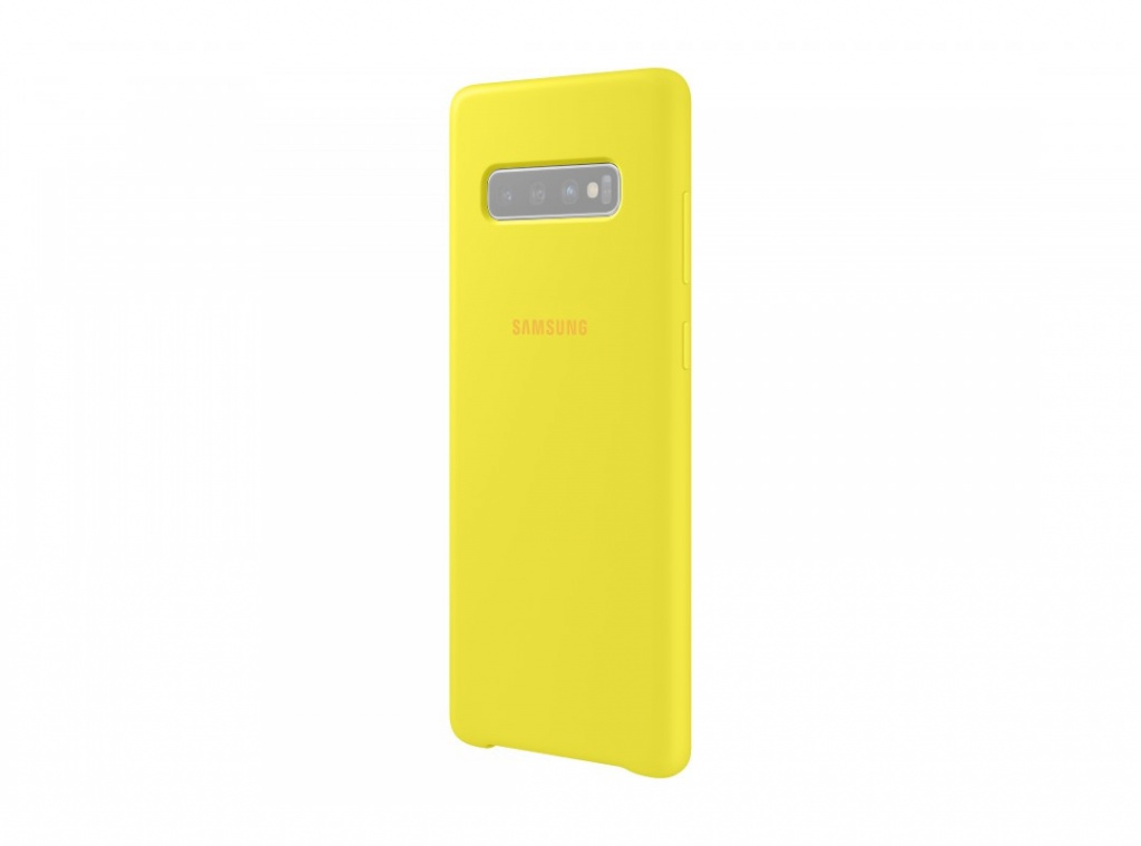 

Аксессуар Чехол для Samsung Galaxy S10 Plus Silicone Cover Yellow EF-PG975TYEGRU, EF-PG975TYEGRU