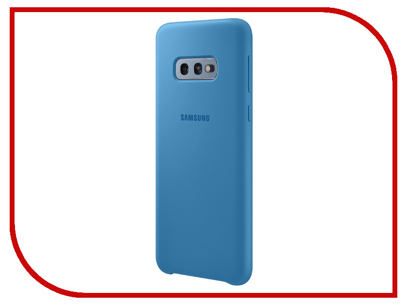 фото Аксессуар Чехол для Samsung Galaxy S10E Silicone Cover Blue EF-PG970TLEGRU