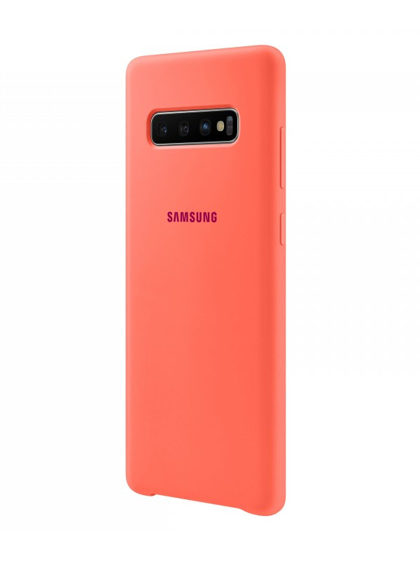 

Аксессуар Чехол для Samsung Galaxy S10 Plus Silicone Cover Pink EF-PG975THEGRU, EF-PG975THEGRU