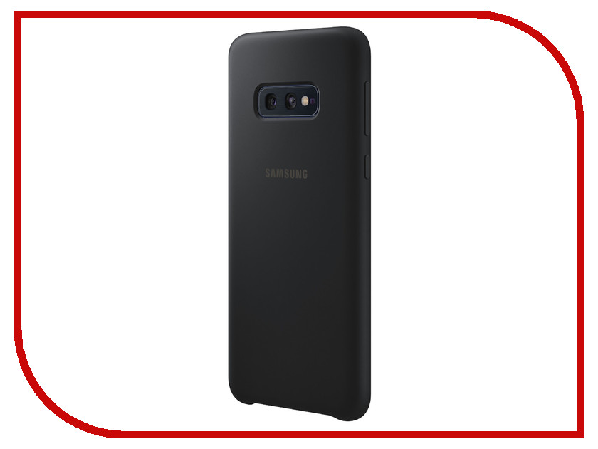 фото Аксессуар Чехол для Samsung Galaxy S10E Silicone Cover Black EF-PG970TBEGRU