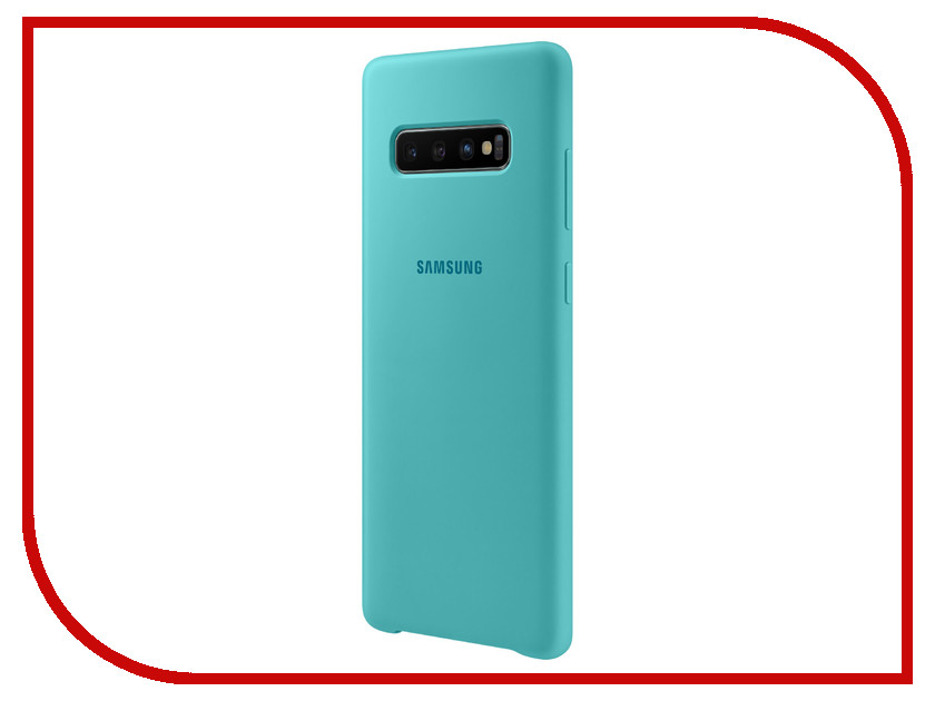

Аксессуар Чехол для Samsung Galaxy S10 Plus Silicone Cover Green EF-PG975TGEGRU, EF-PG975TGEGRU