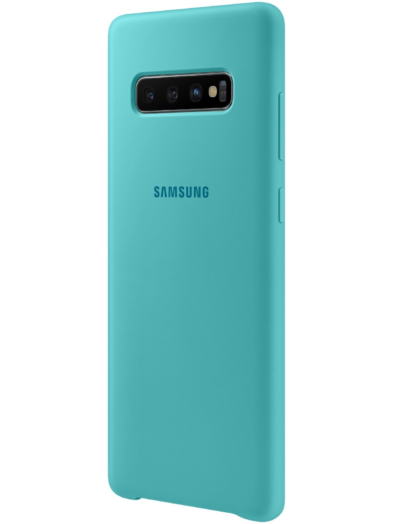 

Аксессуар Чехол для Samsung Galaxy S10 Plus Silicone Cover Green EF-PG975TGEGRU, EF-PG975TGEGRU