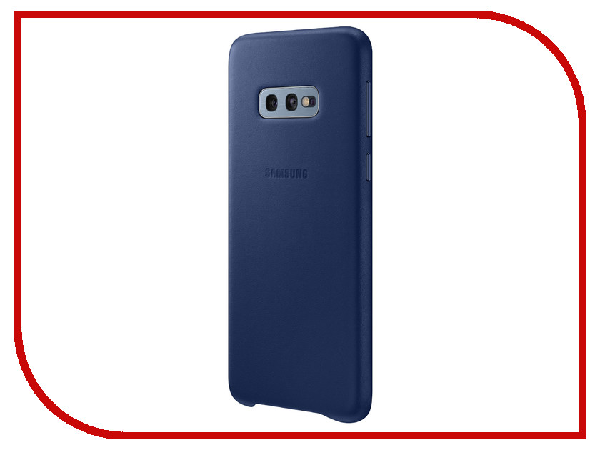

Аксессуар Чехол для Samsung Galaxy S10E Leather Cover Dark Blue EF-VG970LNEGRU, EF-VG970LNEGRU