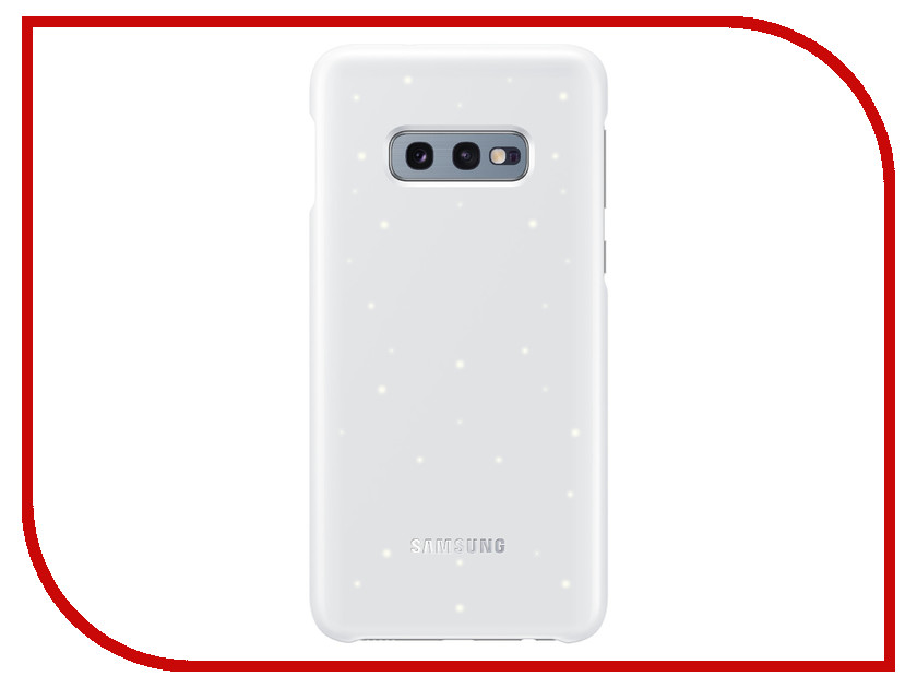 фото Аксессуар Чехол для Samsung Galaxy S10E LED Cover White EF-KG970CWEGRU