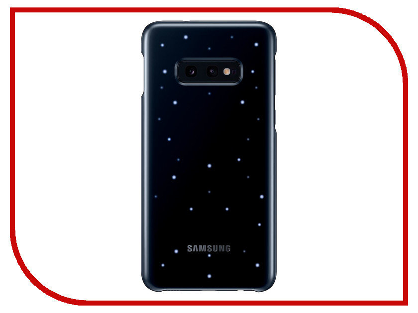 фото Аксессуар Чехол для Samsung Galaxy S10E LED Cover Black EF-KG970CBEGRU