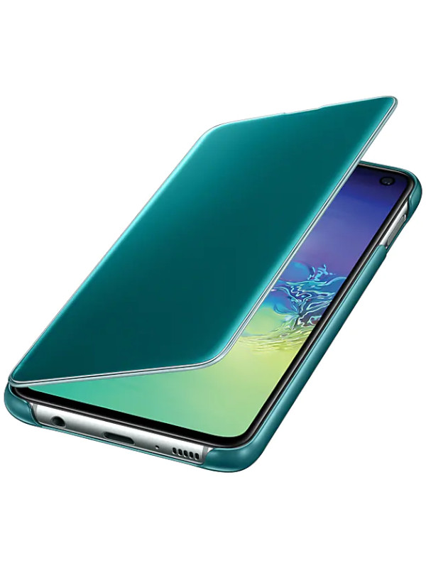 

Чехол для Samsung Galaxy S10E Clear View Cover Green EF-ZG970CGEGRU, EF-ZG970CGEGRU