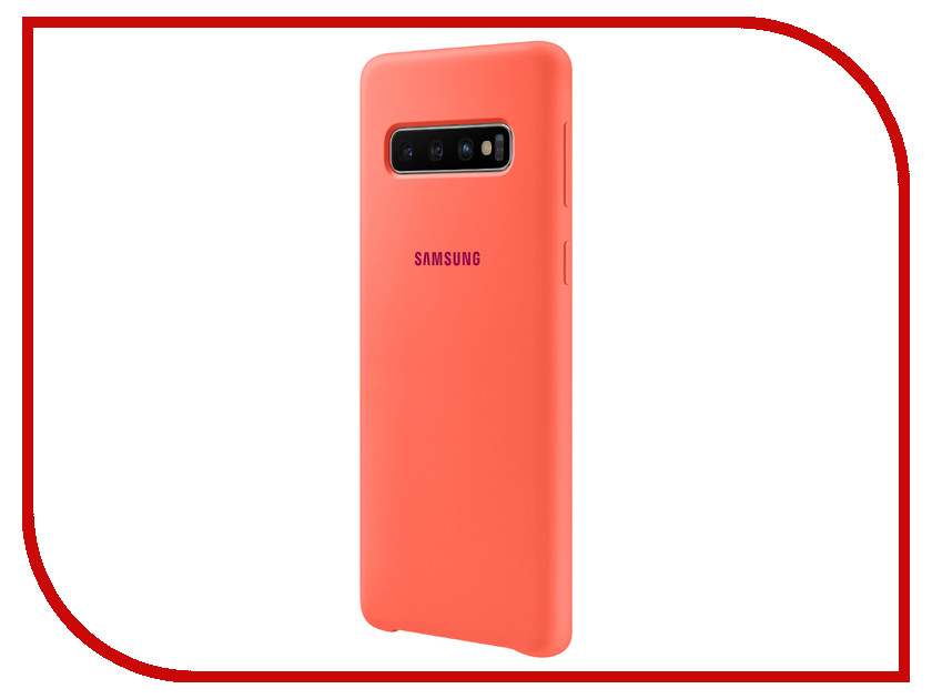 фото Аксессуар Чехол для Samsung Galaxy S10 Silicone Cover Pink EF-PG973THEGRU