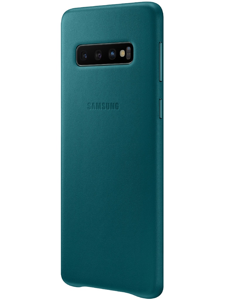 

Аксессуар Чехол для Samsung Galaxy S10 Leather Cover Green EF-VG973LGEGRU, EF-VG973LGEGRU