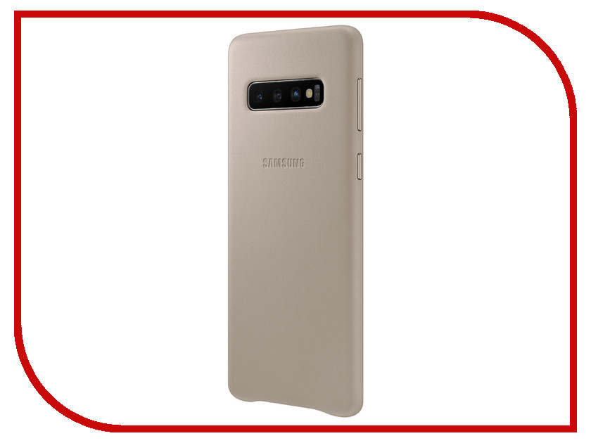 

Аксессуар Чехол для Samsung Galaxy S10 Leather Cover Grey EF-VG973LJEGRU, EF-VG973LJEGRU