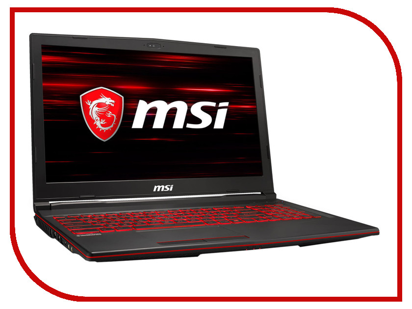 фото Ноутбук MSI GL63 8RE-823RU Black 9S7-16P532-823 (Intel Core i7-8750H 2.2 GHz/8192Mb/1000Gb+128Gb SSD/nVidia GeForce GTX 1060 6144Mb/Wi-Fi/Bluetooth/Cam/15.6/1920x1080/Windows 10 64-bit)