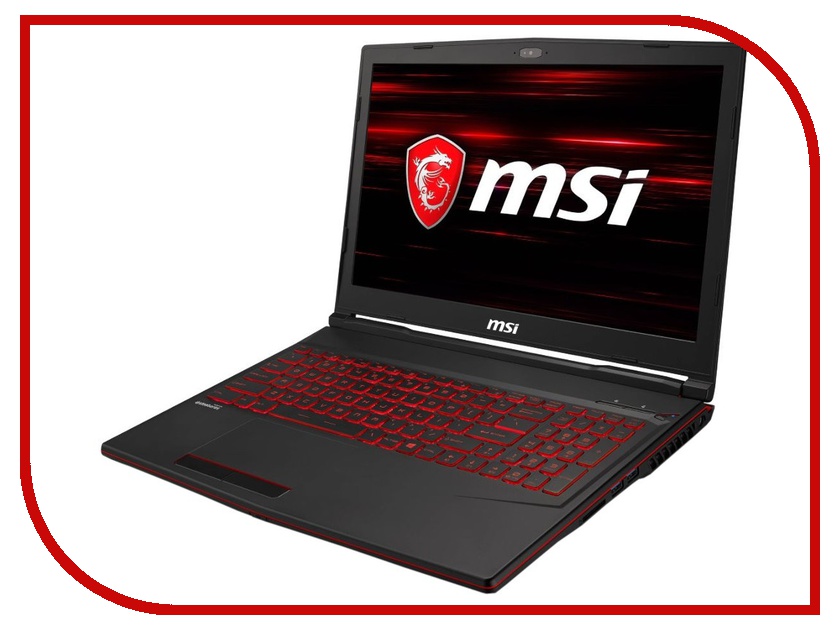 фото Ноутбук MSI GL63 8SE-421RU Black 9S7-16P732-421 (Intel Core i7-8750H 2.2 GHz/16384Mb/1000Gb+128Gb SSD/nVidia GeForce RTX 2060 6144Mb/Wi-Fi/Bluetooth/Cam/15.6/1920x1080/Windows 10 64-bit)