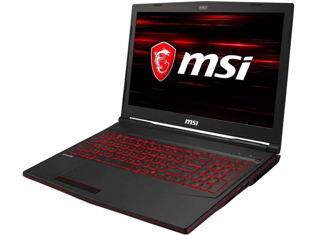 

Ноутбук MSI GL63 8SE-421RU Black 9S7-16P732-421 (Intel Core i7-8750H 2.2 GHz/16384Mb/1000Gb+128Gb SSD/nVidia GeForce RTX 2060 6144Mb/Wi-Fi/Bluetooth/Cam/15.6/1920x1080/Windows 10 64-bit), GL63 8SE-421RU