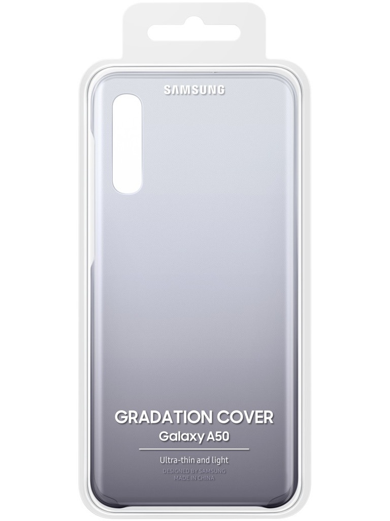 Чехол для Samsung Galaxy A505 Gradation Cover Black EF-AA505CBEGRU