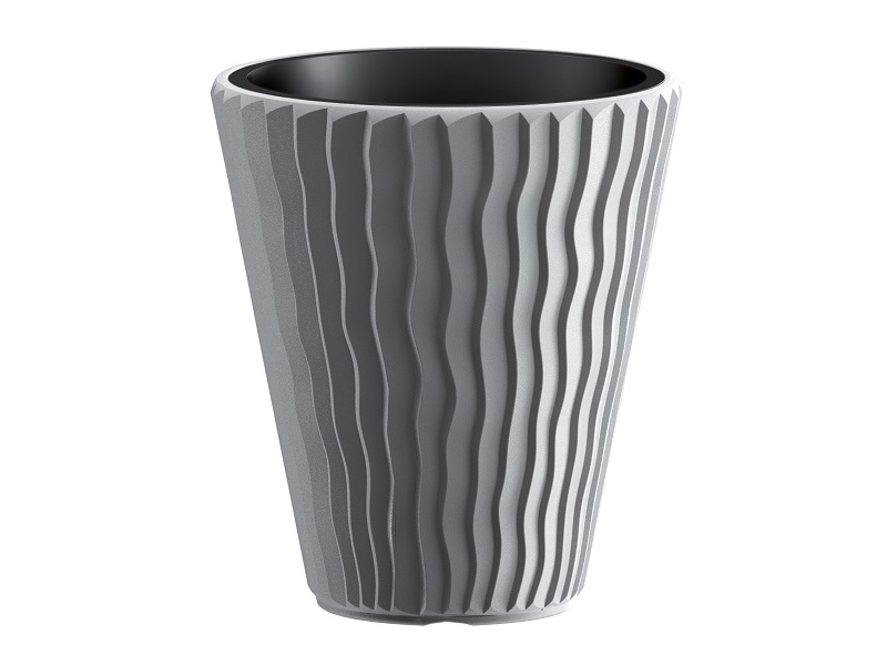 

Кашпо Prosperplast Sandy DBSP400-405U Grey, DBSP400-405U