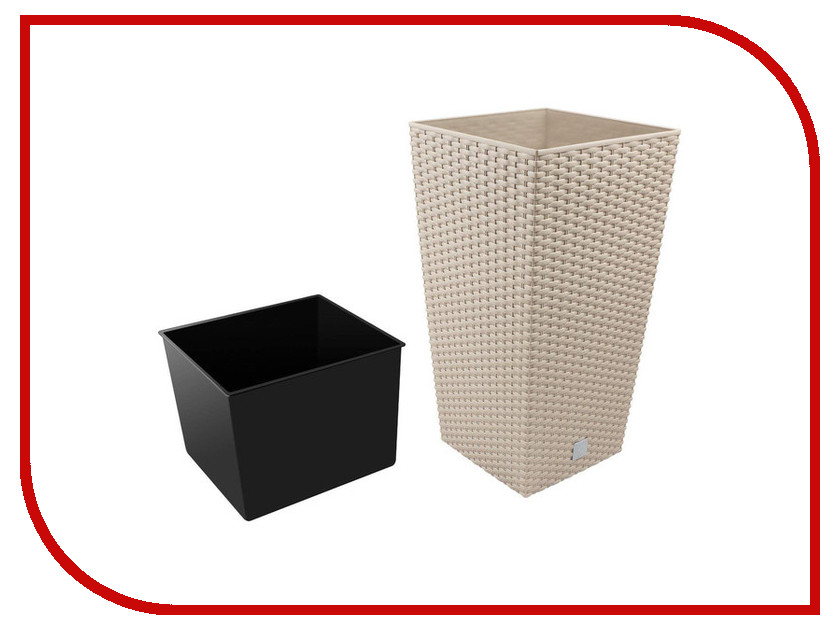 

Кашпо Prosperplast Rato Square DRTS400-7529U Mocha, DRTS400-7529U