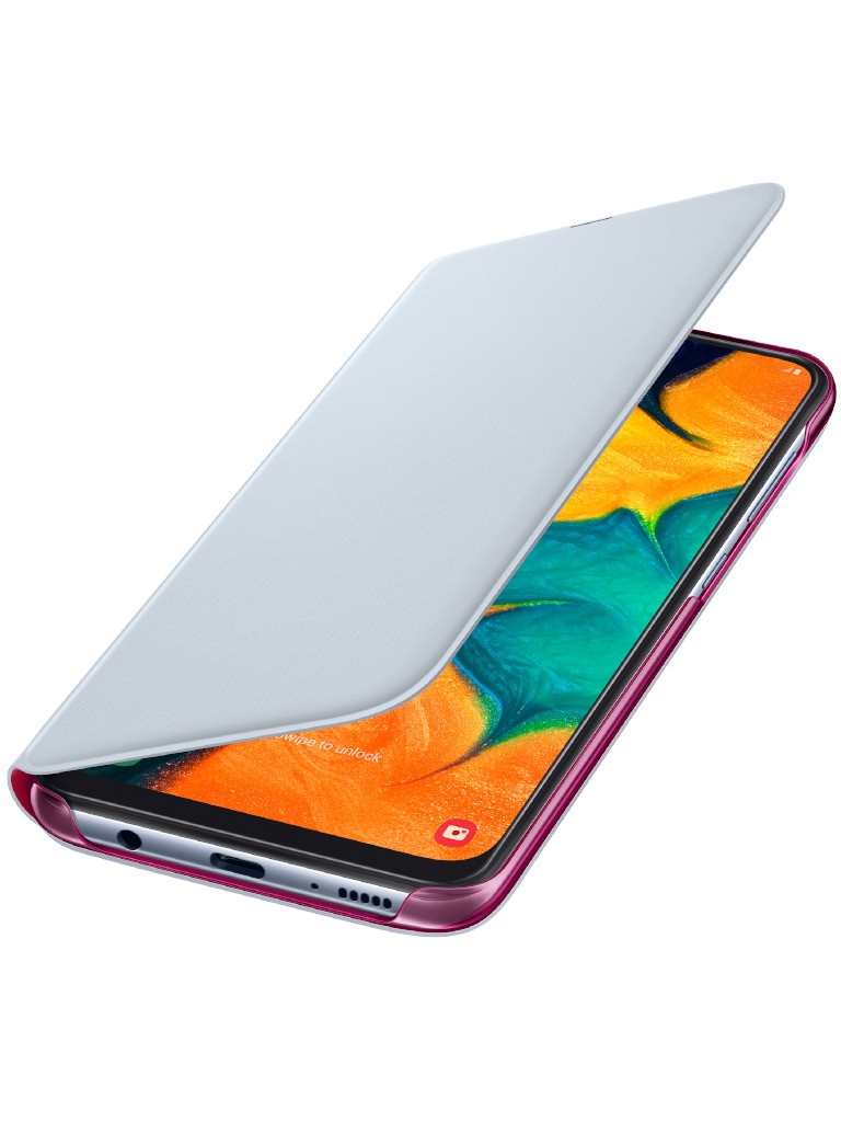 

Чехол для Samsung Galaxy A305 Wallet Cover White EF-WA305PWEGRU, EF-WA305PWEGRU