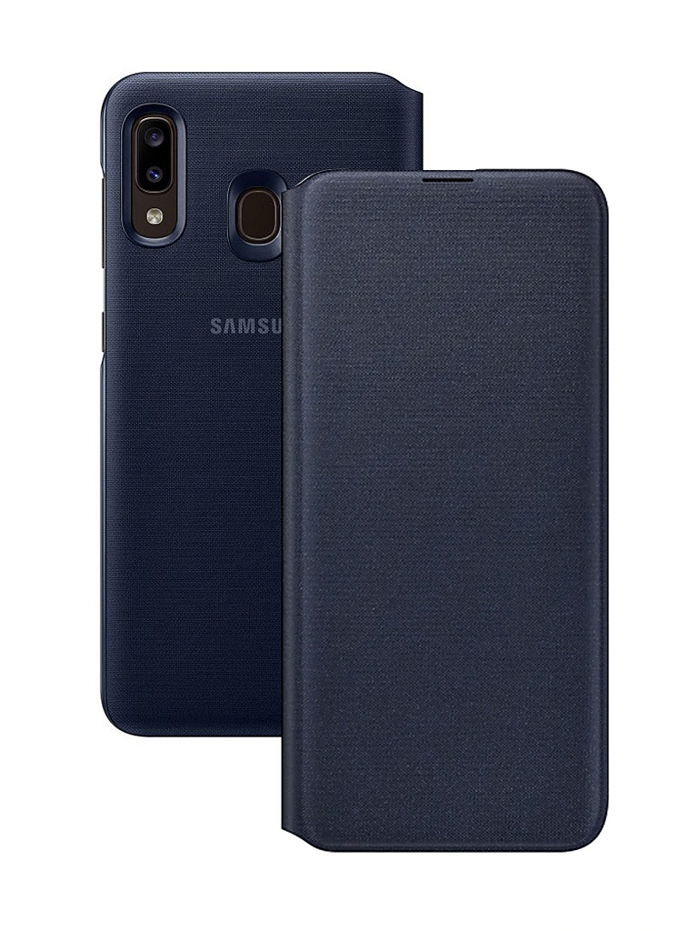 фото Аксессуар Чехол для Samsung Galaxy A205 Wallet Cover Black EF-WA205PBEGRU