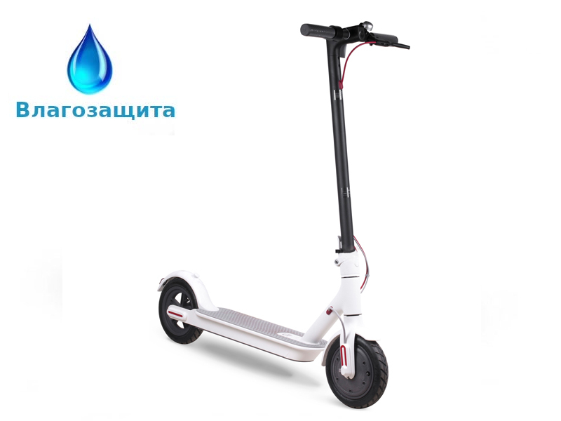 фото Электросамокат xiaomi mijia m365 electric scooter white newgen 2.0 с влагозащитой выгодный набор + серт. 200р!!!