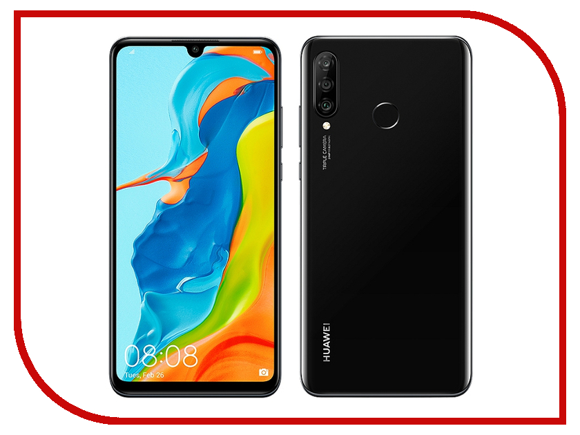 

Сотовый телефон HUAWEI P30 lite Midnight Black, P30 Lite