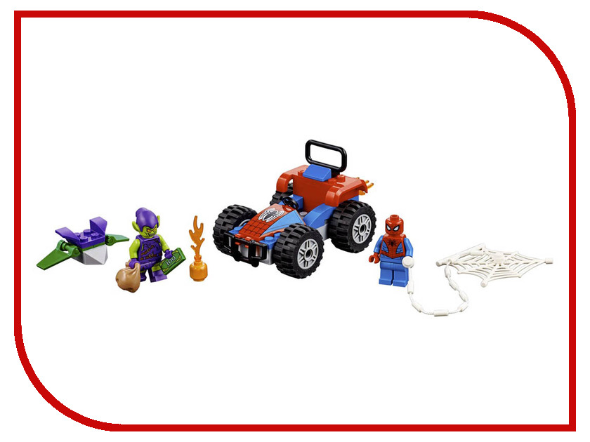 

Конструктор Lego Super Heroes Автомобильная погоня Человека-Паука 52 дет. 76133, 76133