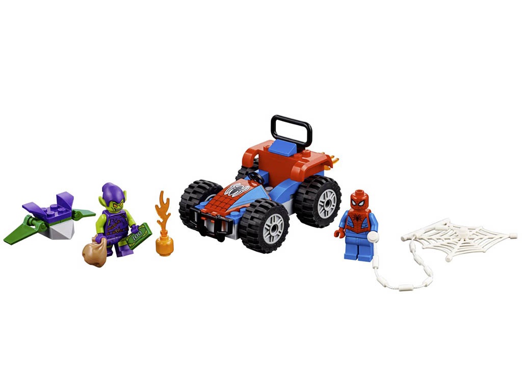 

Конструктор Lego Super Heroes Автомобильная погоня Человека-Паука 52 дет. 76133, 76133