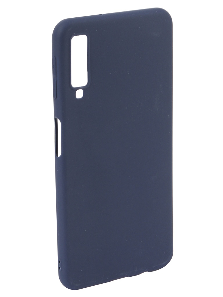 фото Аксессуар Чехол Neypo для Samsung Galaxy A7 2018 Soft Matte Silicone Dark Blue NST5979