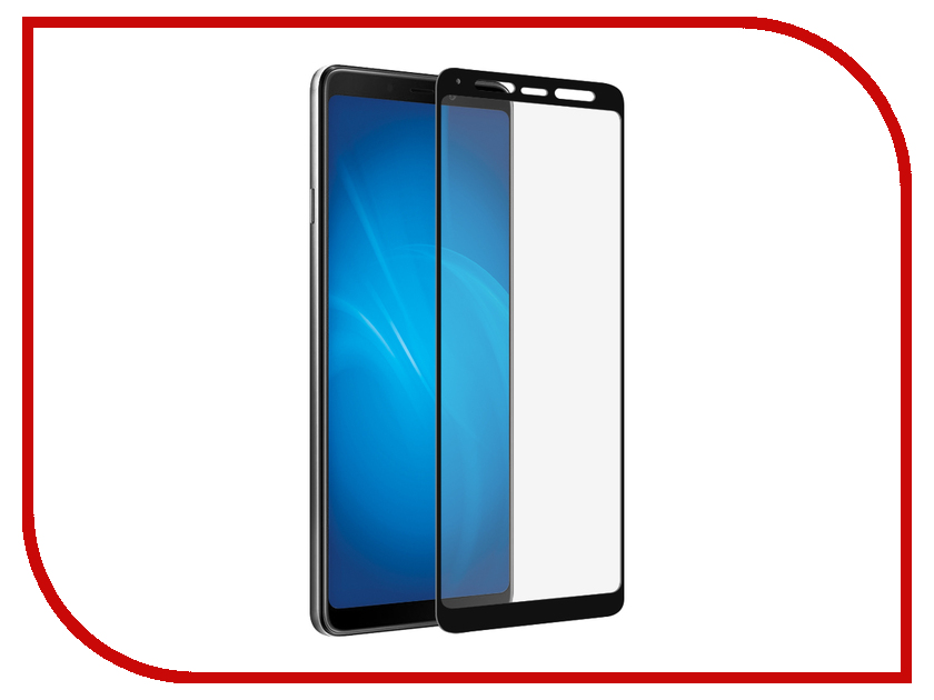 фото Аксессуар Защитное стекло для Samsung Galaxy A9 2018/A9S 2018 Ainy Full Screen Full Glue Cover 0.25mm Black AF-S1444A