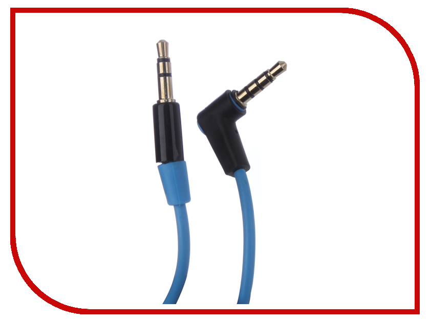 фото Аксессуар Palmexx 3.5mm - Jack 3.5mm Blue PX/CAB-AUX-3pin-4pin-BLU