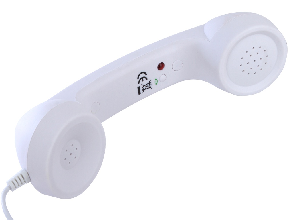 

Наушники Palmexx CocoPhone Retro Handset White PX/EPH-COCO-WHT, PX/EPH-COCO-WHT