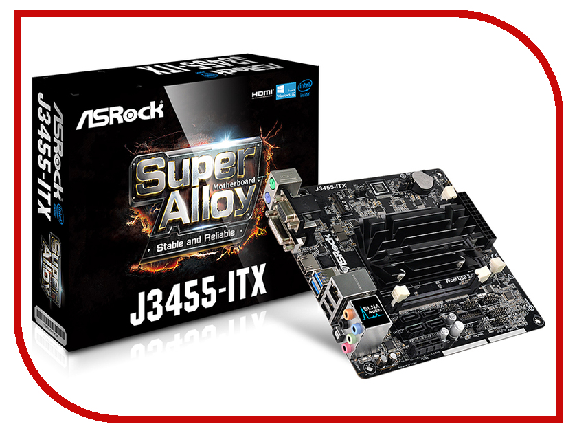 

Материнская плата ASRock J3455-ITX, J3455-ITX